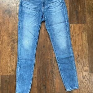 Ag Adriano Goldschmied Women's Blue Skinny Jeans